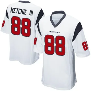 John Metchie III Houston Texans Youth Game Nike Jersey - White