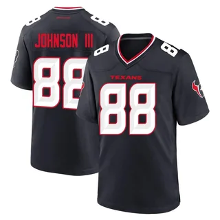 Johnny Johnson III Houston Texans Youth Game Team Nike Jersey - Navy