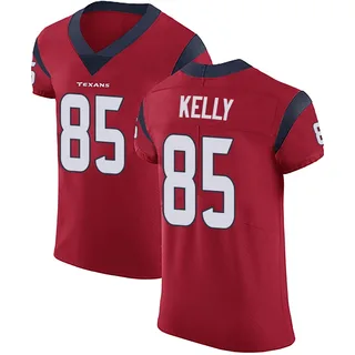 Josh Kelly Houston Texans Men's Elite Alternate Vapor Untouchable Nike Jersey - Red