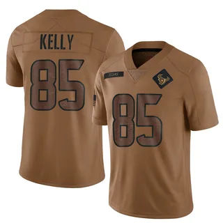 Josh Kelly Houston Texans Men's Limited 2023 Salute To Service Nike Jersey - Brown