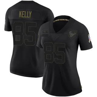 Josh Kelly Houston Texans Women's Limited 2020 Salute To Service Nike Jersey - Black