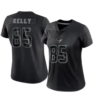 Josh Kelly Houston Texans Women's Limited Reflective Nike Jersey - Black