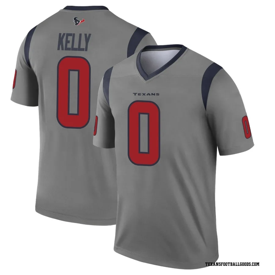 Josh Kelly Houston Texans Youth Legend Inverted Nike Jersey - Gray