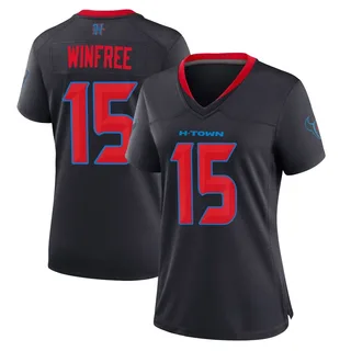 Juwann Winfree Houston Texans Women's Game 2nd Alternate Nike Jersey - Navy