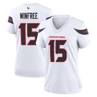 Juwann Winfree Houston Texans Women's Game Nike Jersey - White