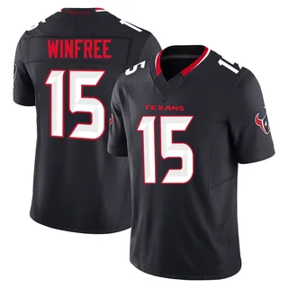 Juwann Winfree Houston Texans Youth Limited Alternate Vapor F.U.S.E. Nike Jersey - Navy