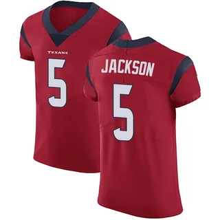 Kearis Jackson Houston Texans Men's Elite Alternate Vapor Untouchable Nike Jersey - Red