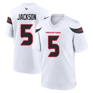 Kearis Jackson Houston Texans Men's Game Nike Jersey - White