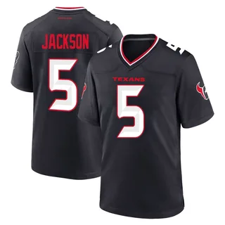 Kearis Jackson Houston Texans Men's Game Team Nike Jersey - Navy