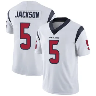 Kearis Jackson Houston Texans Men's Limited Vapor Untouchable Nike Jersey - White