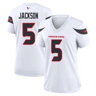 Kearis Jackson Houston Texans Women's Game Nike Jersey - White