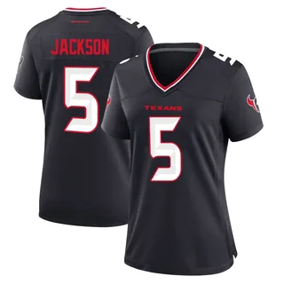 Kearis Jackson Houston Texans Women's Game Team Nike Jersey - Navy
