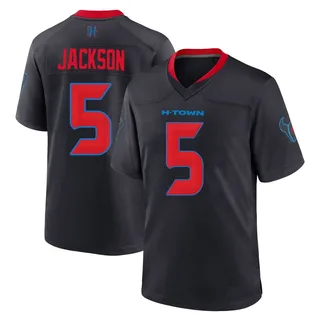 Kearis Jackson Houston Texans Youth Game 2nd Alternate Nike Jersey - Navy