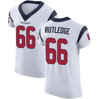 Keylan Rutledge Houston Texans Men's Elite Vapor Untouchable Nike Jersey - White