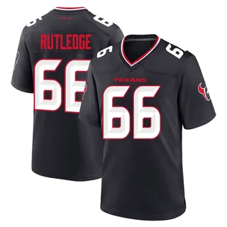 Keylan Rutledge Houston Texans Men's Game Team Nike Jersey - Navy