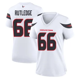 Keylan Rutledge Houston Texans Women's Game Nike Jersey - White