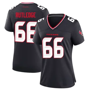 Keylan Rutledge Houston Texans Women's Game Team Nike Jersey - Navy