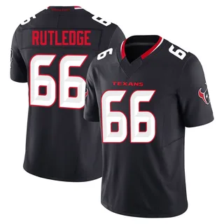 Keylan Rutledge Houston Texans Youth Limited Alternate Vapor F.U.S.E. Nike Jersey - Navy