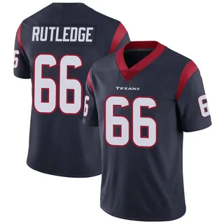 Keylan Rutledge Houston Texans Youth Limited Team Color Vapor Untouchable Nike Jersey - Navy Blue