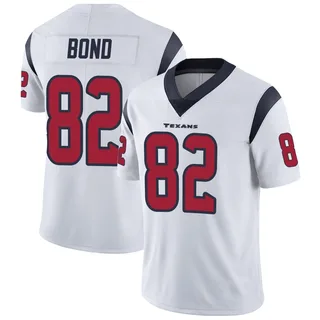 Lewis Bond Houston Texans Men's Limited Vapor Untouchable Nike Jersey - White