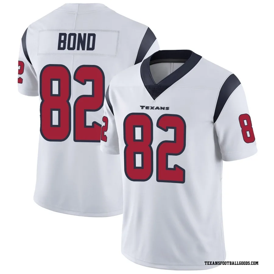 Lewis Bond Houston Texans Men's Limited Vapor Untouchable Nike Jersey - White