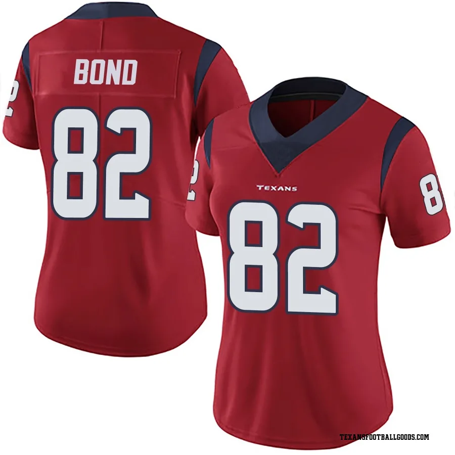 Lewis Bond Houston Texans Women's Limited Alternate Vapor Untouchable Nike Jersey - Red
