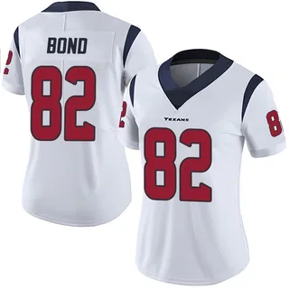 Lewis Bond Houston Texans Women's Limited Vapor Untouchable Nike Jersey - White