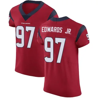 Mario Edwards Jr. Houston Texans Men's Elite Alternate Vapor Untouchable Nike Jersey - Red