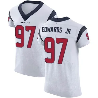 Mario Edwards Jr. Houston Texans Men's Elite Vapor Untouchable Nike Jersey - White
