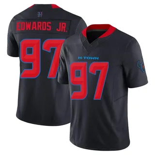 Mario Edwards Jr. Houston Texans Youth Limited 2nd Alternate Vapor F.U.S.E. Nike Jersey - Navy