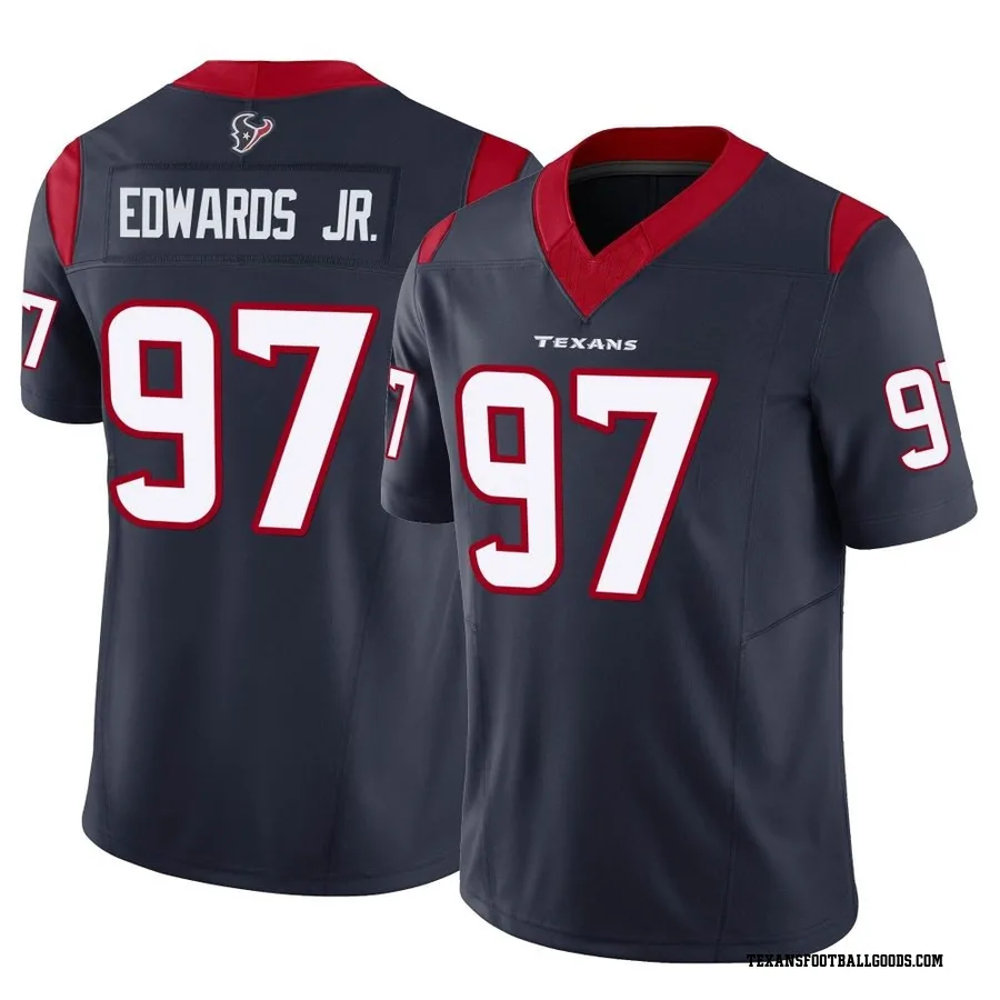 Mario Edwards Jr. Houston Texans Youth Limited Vapor F.U.S.E. Nike Jersey - Navy
