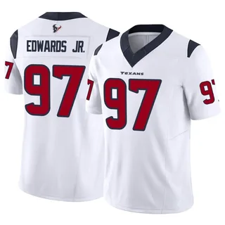 Mario Edwards Jr. Houston Texans Youth Limited Vapor F.U.S.E. Nike Jersey - White