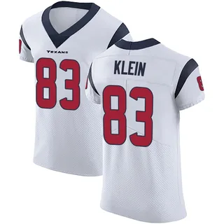 Marlin Klein Houston Texans Men's Elite Vapor Untouchable Nike Jersey - White