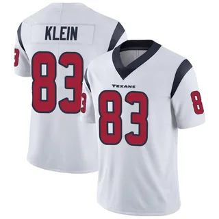 Marlin Klein Houston Texans Men's Limited Vapor Untouchable Nike Jersey - White