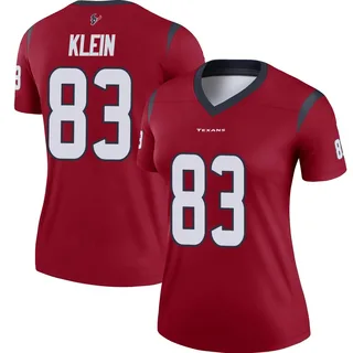 Marlin Klein Houston Texans Women's Legend Nike Jersey - Red