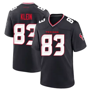 Marlin Klein Houston Texans Youth Game Team Nike Jersey - Navy