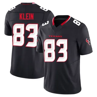 Marlin Klein Houston Texans Youth Limited Alternate Vapor F.U.S.E. Nike Jersey - Navy