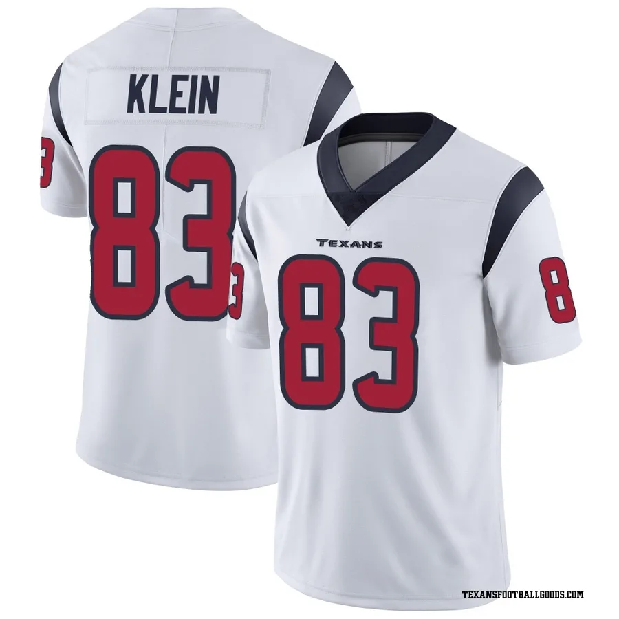 Marlin Klein Houston Texans Youth Limited Vapor Untouchable Nike Jersey - White