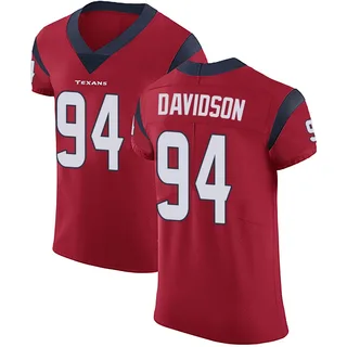 Marlon Davidson Houston Texans Men's Elite Alternate Vapor Untouchable Nike Jersey - Red