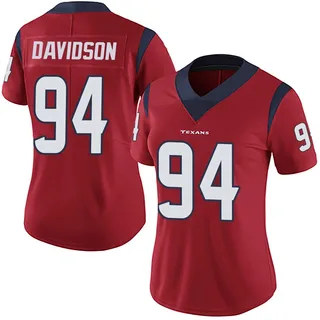 Marlon Davidson Houston Texans Women's Limited Alternate Vapor Untouchable Nike Jersey - Red