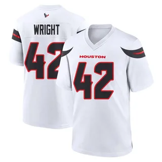 Matthew Wright Houston Texans Men's Game Nike Jersey - White