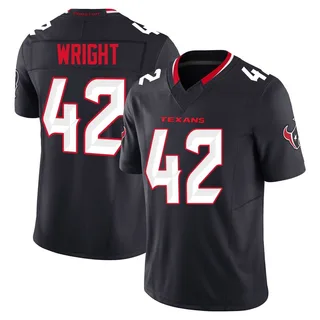 Matthew Wright Houston Texans Men's Limited Alternate Vapor F.U.S.E. Nike Jersey - Navy