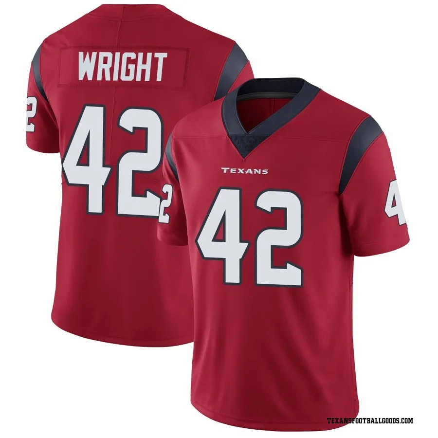 Matthew Wright Houston Texans Men's Limited Alternate Vapor Untouchable Nike Jersey - Red