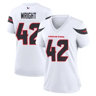 Matthew Wright Houston Texans Women's Game Nike Jersey - White
