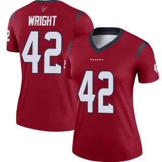 Matthew Wright Houston Texans Women's Legend Nike Jersey - Red