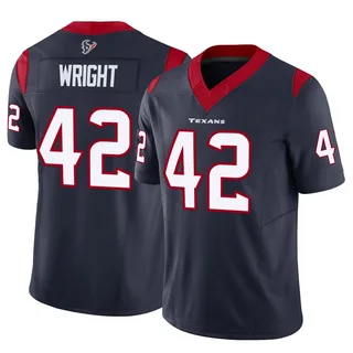 Matthew Wright Houston Texans Youth Limited Vapor F.U.S.E. Nike Jersey - Navy