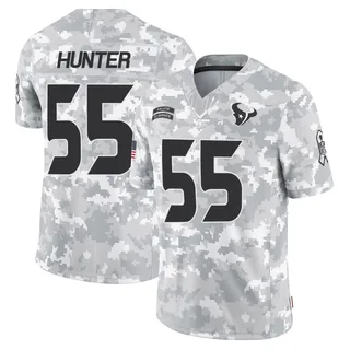 Men's Danielle Hunter Houston Texans Men's Limited Arctic Camo 2024 Salute to Service Jersey