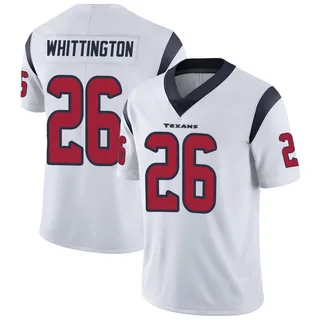Noah Whittington Houston Texans Men's Limited Vapor Untouchable Nike Jersey - White