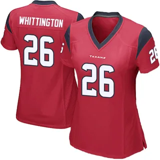 Noah Whittington Houston Texans Women's Game Alternate Nike Jersey - Red