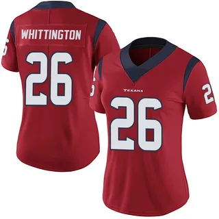 Noah Whittington Houston Texans Women's Limited Alternate Vapor Untouchable Nike Jersey - Red